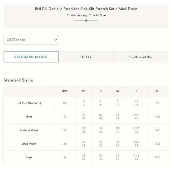 NWT BHLDN Anthropologie Danielle Strapless Satin Maxi Dress Small Side Slit Gown - Picture 4 of 10